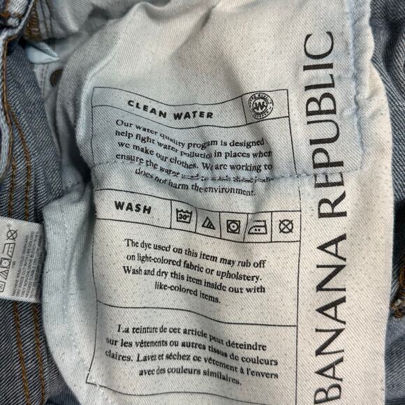 Banana Republic Bootcut Jeans Men’s 32x36 Light Wash Stretch - Picture 4 of 8